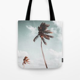 Palm Tree Tropical Vibes Tote Bag