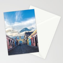 Sunny Day in Antigua, Guatemala Stationery Cards