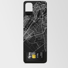 Rabat City Map Morocco - Full Moon Android Card Case