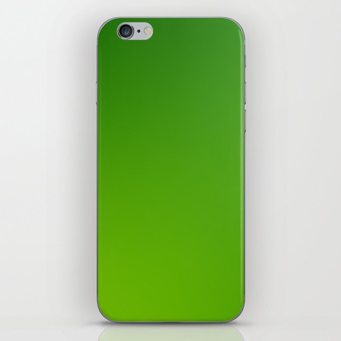 11 Green Gradient Background 220713 Valourine Digital Design iPhone Skin