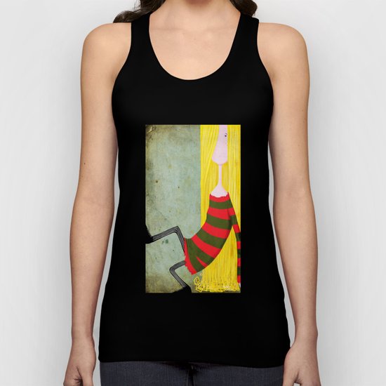 Unadjusted Again Unisex Tank Top