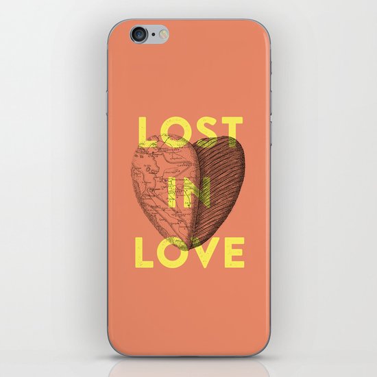 Lost in love iPhone & iPod Skin