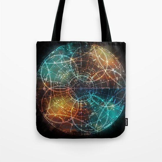 Star Map Tote Bag