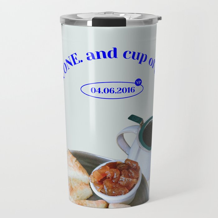 scone and cup of tea Travel Mug