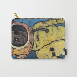 a better action figure Carry-All Pouch | Acrylic, Other, Sciencefiction, Fashion, Curated, Blackactionfigure, Ink, Popart, Space, Fashionastronaut 