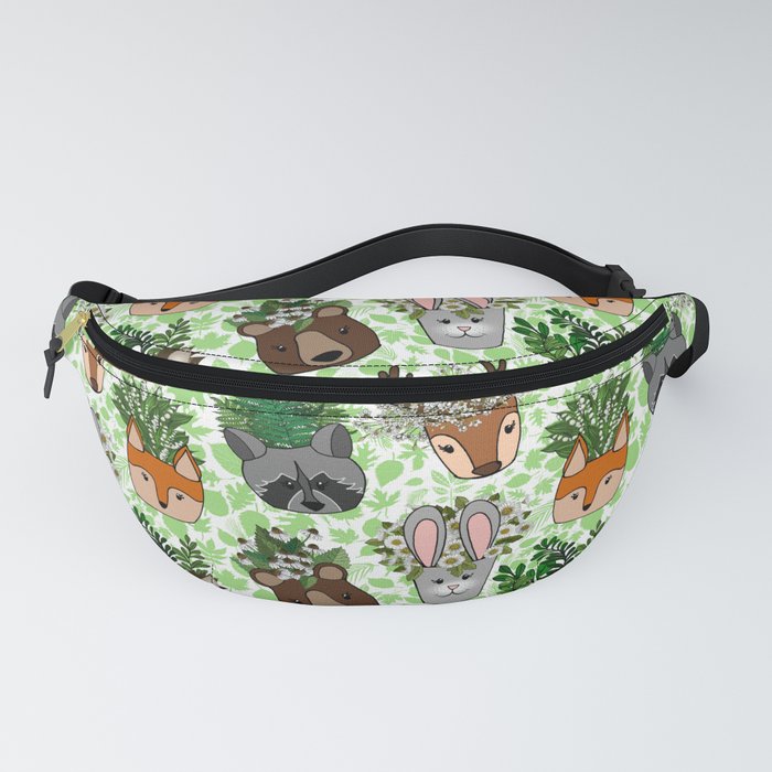 Woodland Wildflowers Animal Planters Fanny Pack