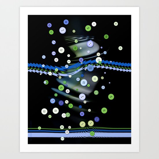 UNbuttoned Art Print