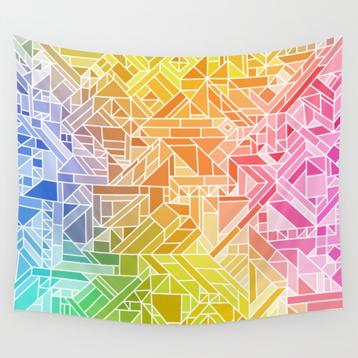 Bright wall 2025 tapestry