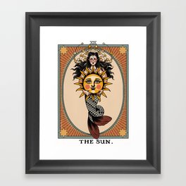 The Sun Framed Art Print
