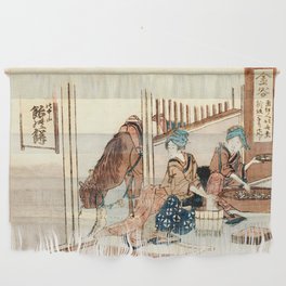 Kanaya (Katsushika Hokusai) Wall Hanging