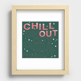 Chill Out Recessed Framed Print