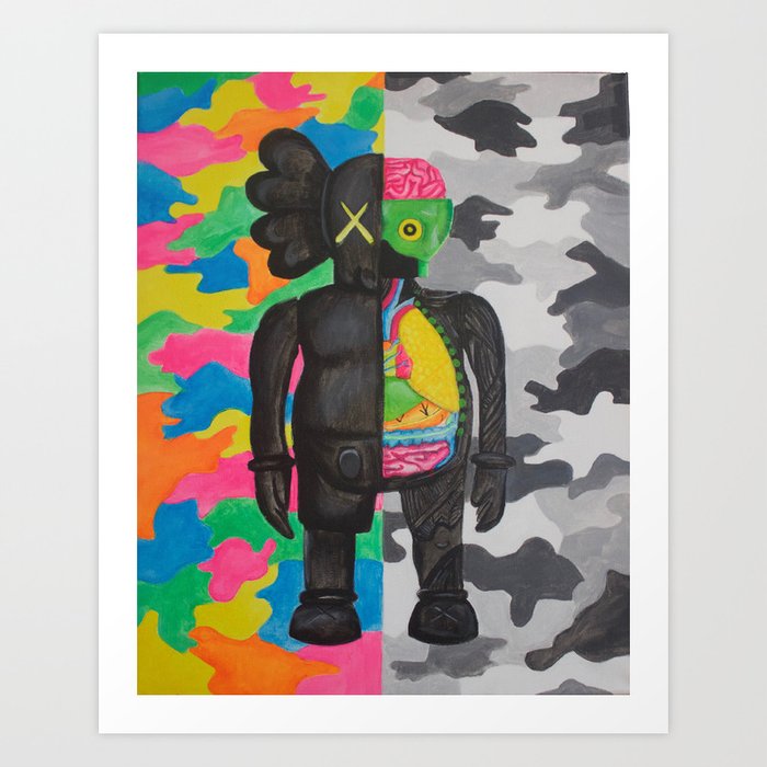 Kaws американский художник картины