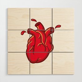 MY HEART Wood Wall Art