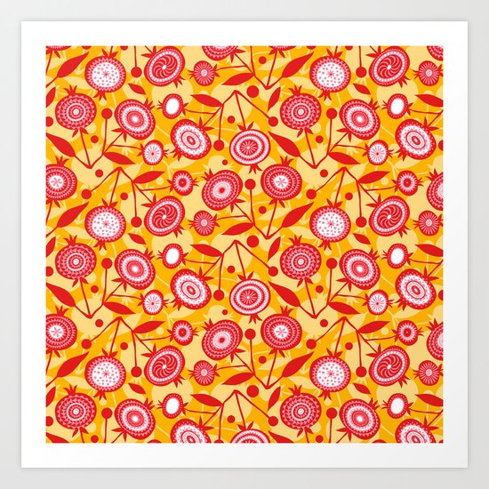 Pom Pom D'or Art Print