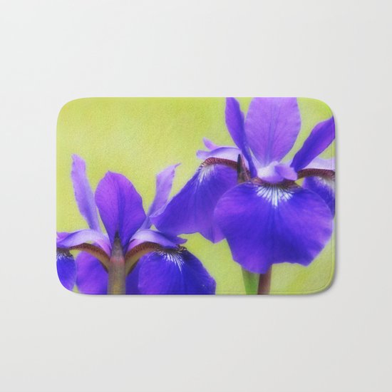 Irises Bath Mat