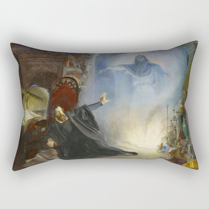 Faust - Edward Henry Сorbould  Rectangular Pillow