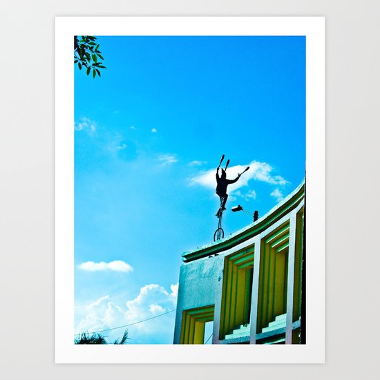 THE WIND AND THE BALANCE Art Print