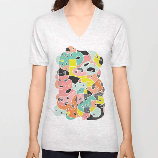 ABSTRACT 1 Unisex V-Neck