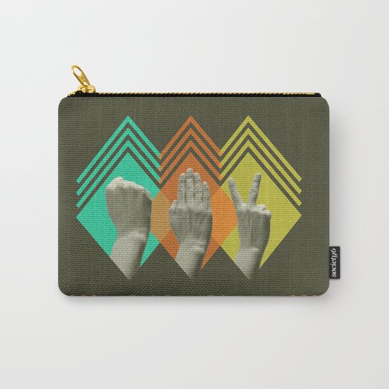 rock paper scissors Carry-All Pouch