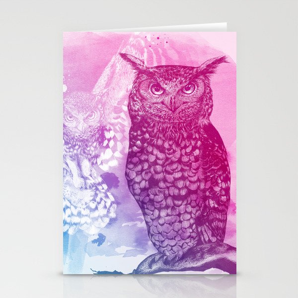 Animal Spirit - Owl Stationery Cards
