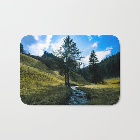 Fields of Green Bath Mat