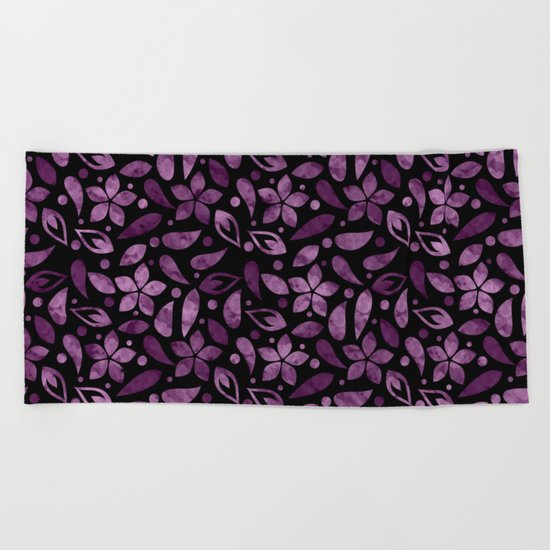 Colorful Lovely Pattern XVV Beach Towel