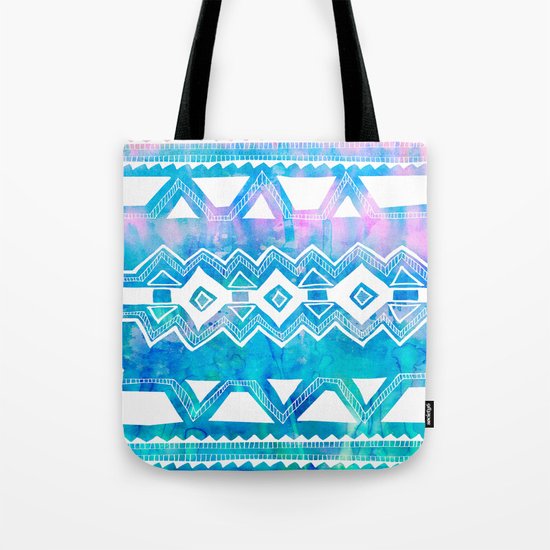 PATTERN {Tribal 002} Tote Bag