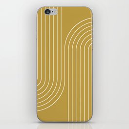 Minimal Line Curvature XCV iPhone Skin