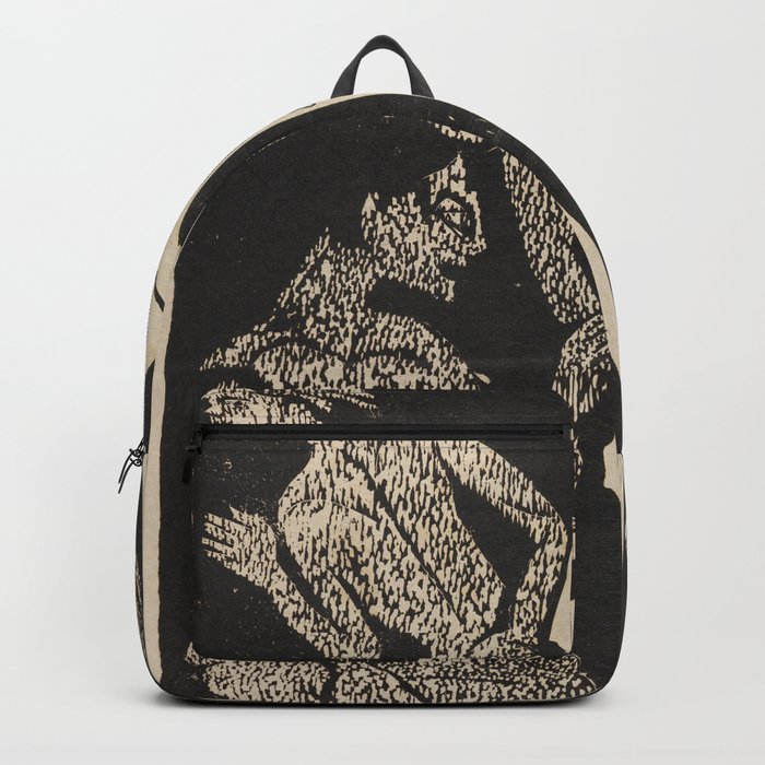 Ernst Ludwig Kirchner Die Frau und die Männer (1937) Backpack