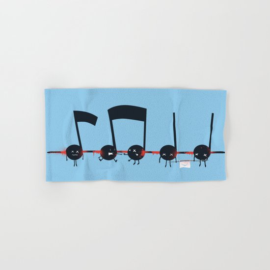 Dead Notes Hand & Bath Towel
