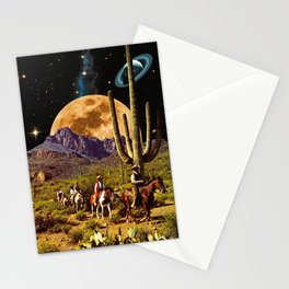 Space Cowboys Stationery Card