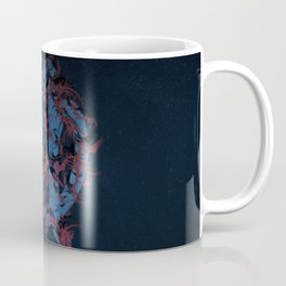 Virgo Zodiac Sign. Abstract night sky. Mug