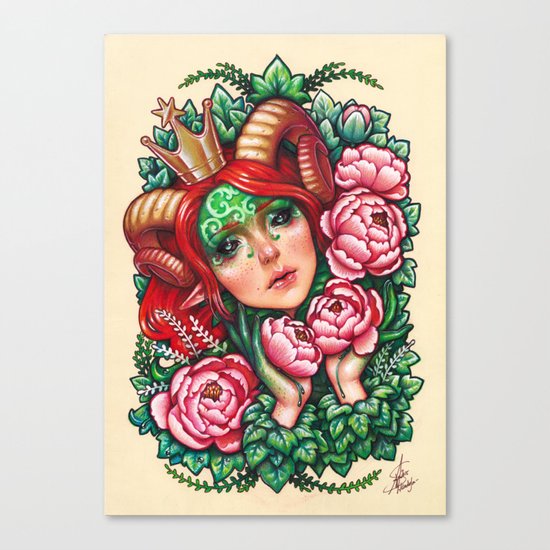 Titania Stigmata Canvas Print