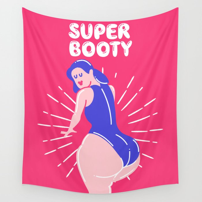 Super Booty Wall Tapestry