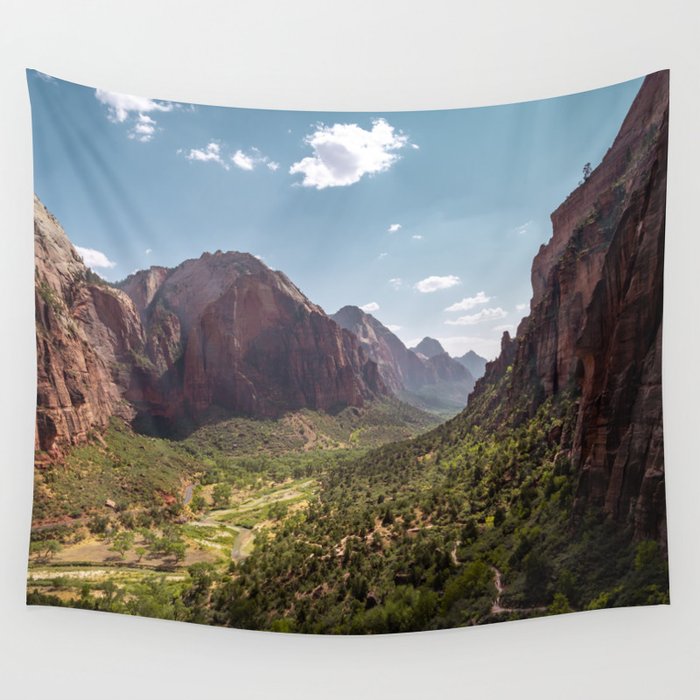 Never Ending - Zion National Park Wall Tapestry