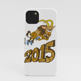 2015 Year of the Wooden Goat iPhone Case