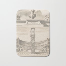 Vintage Roman Colosseum Illustrative Diagram Bath Mat | Ancientrome, Romancivilization, Gladiatorgames, Romancolosseumart, Romanarena, Romanarchitecture, Drawing, Romangamesarena, Colosseuminrome, Gladiators 