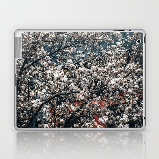 New York City Cherry blossom Laptop & iPad Skin