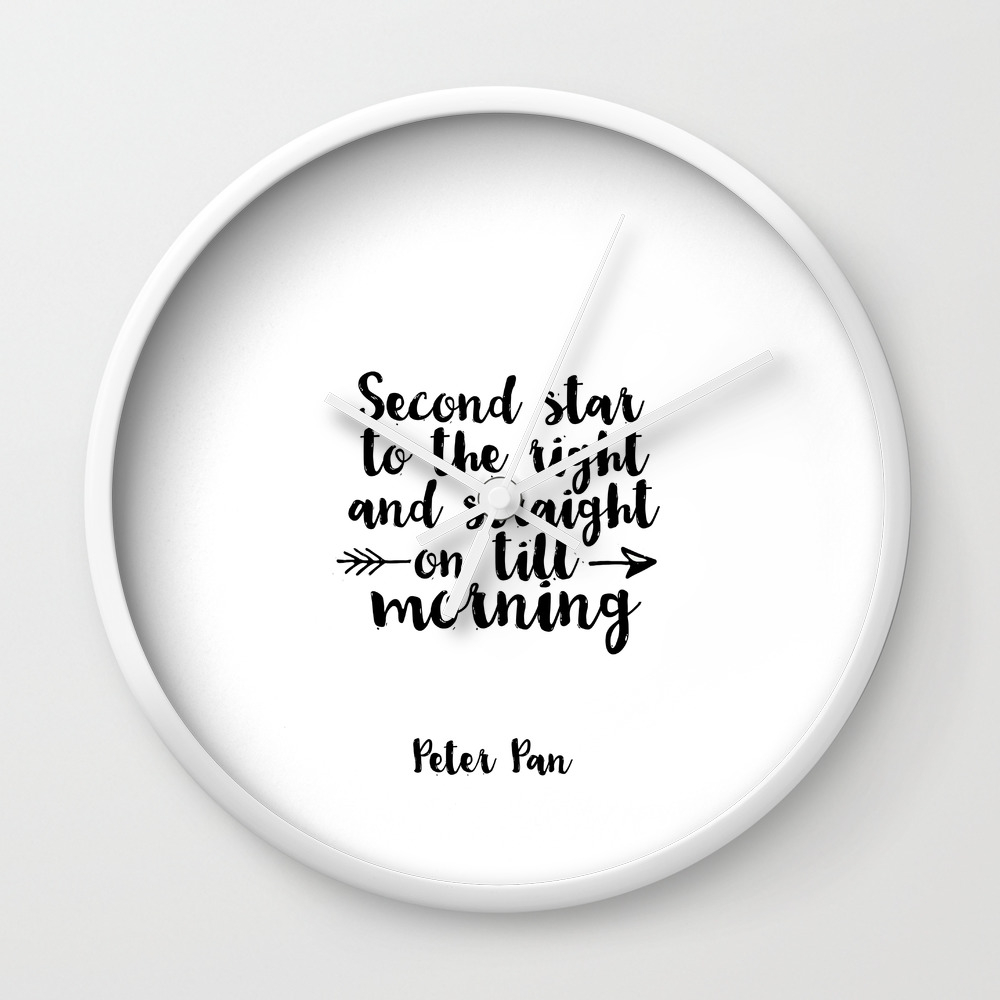 Peter Pan Quote Nursery Art Print Printable Wall Art Kids Gift