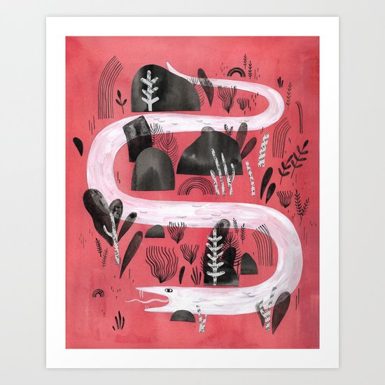 Snake Art Print