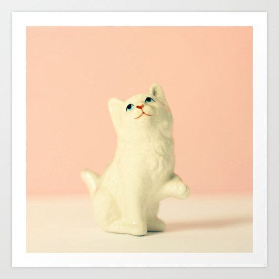 Vintage Kitten Art Print