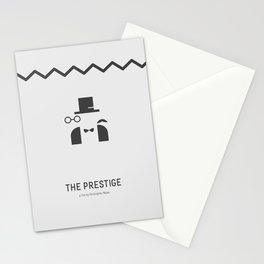 Flat Christopher Nolan movie poster: The Prestige Stationery Cards