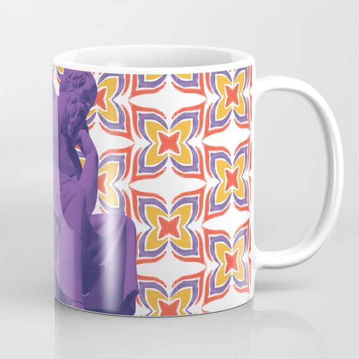 Disco Socrates (Purple) Coffee Mug