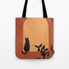 Cat Chilling Tote Bag