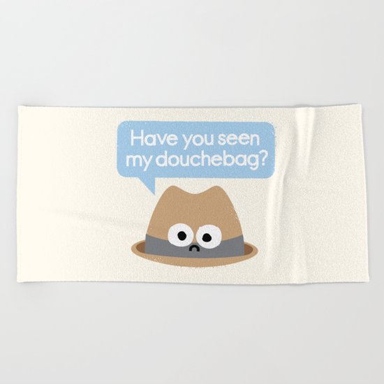 Missing Person Beach Towel
