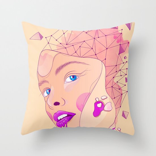 Transmutation Throw Pillow