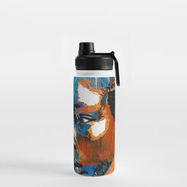 African girl abstract Water Bottle