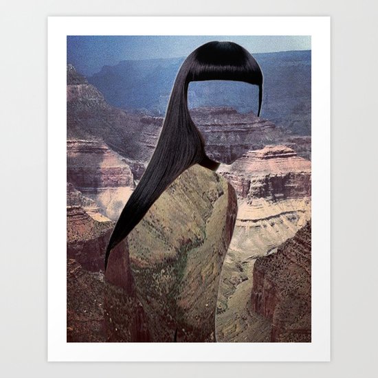 Haircut 8 Art Print