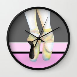 Ballet Shoes Wall Clock