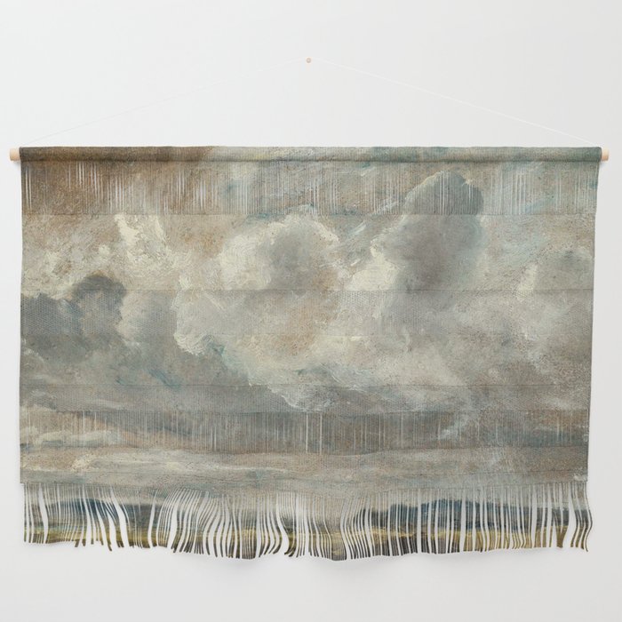 Landscape with clouds by John Constable Wall Hanging